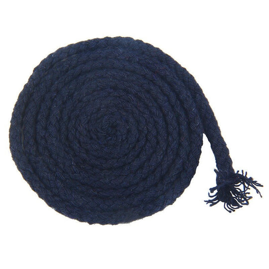 Corde Macramé Torsadée 5mm 100m Bleu Marine Coton