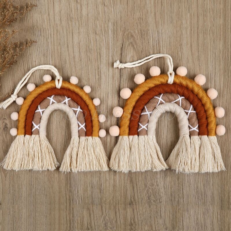 Arc en Ciel Macramé Artisanal Décoration