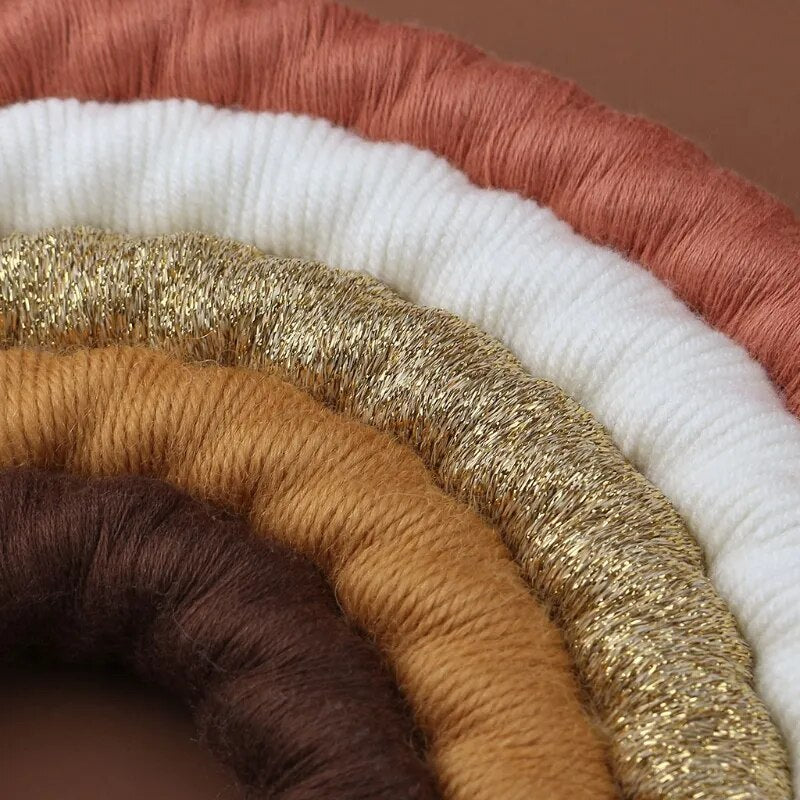 Arc en Ciel Macramé Bohème Fait Main