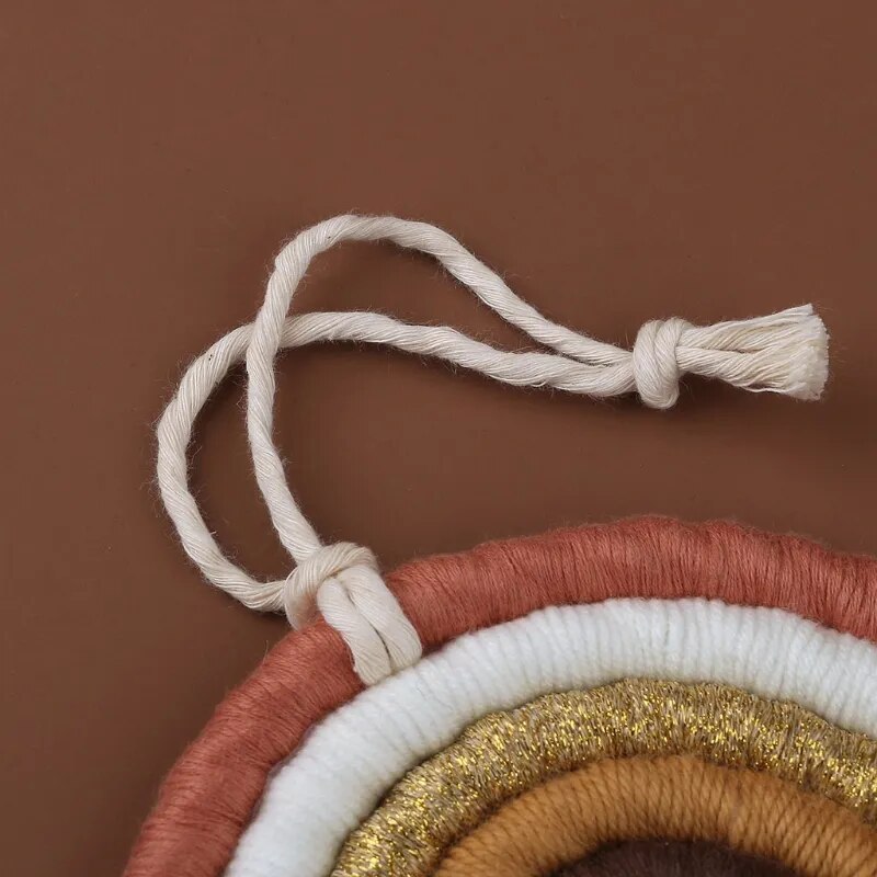 Arc en Ciel Macramé Bohème Fait Main