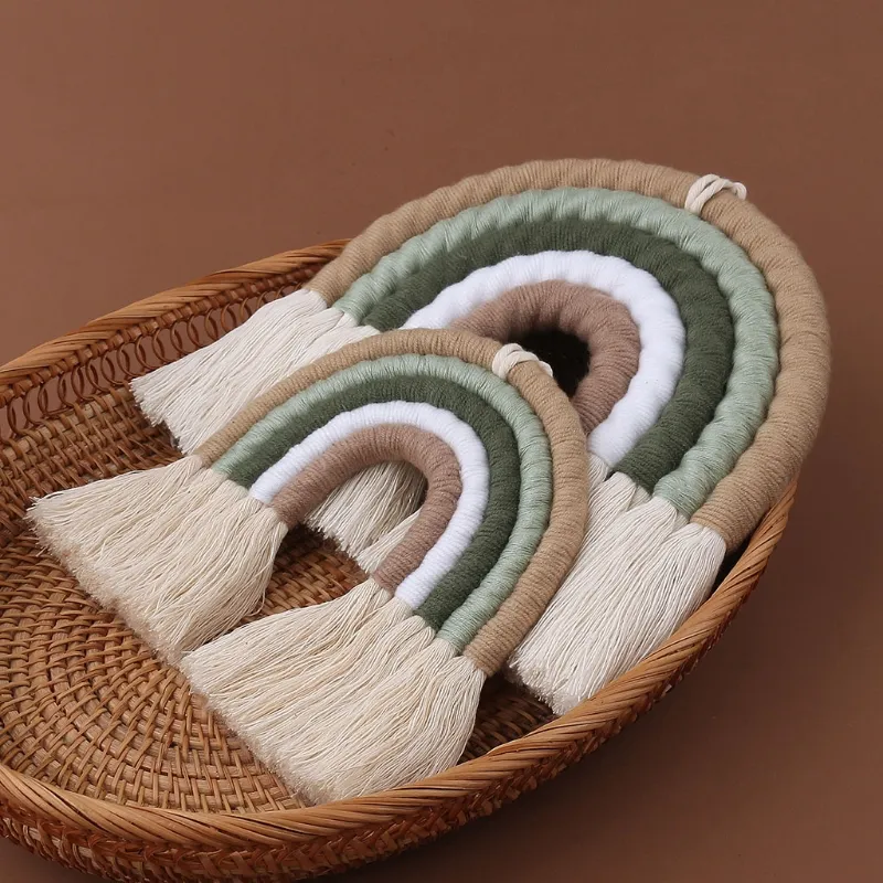 Arc en Ciel Macramé Enfant Fait Main