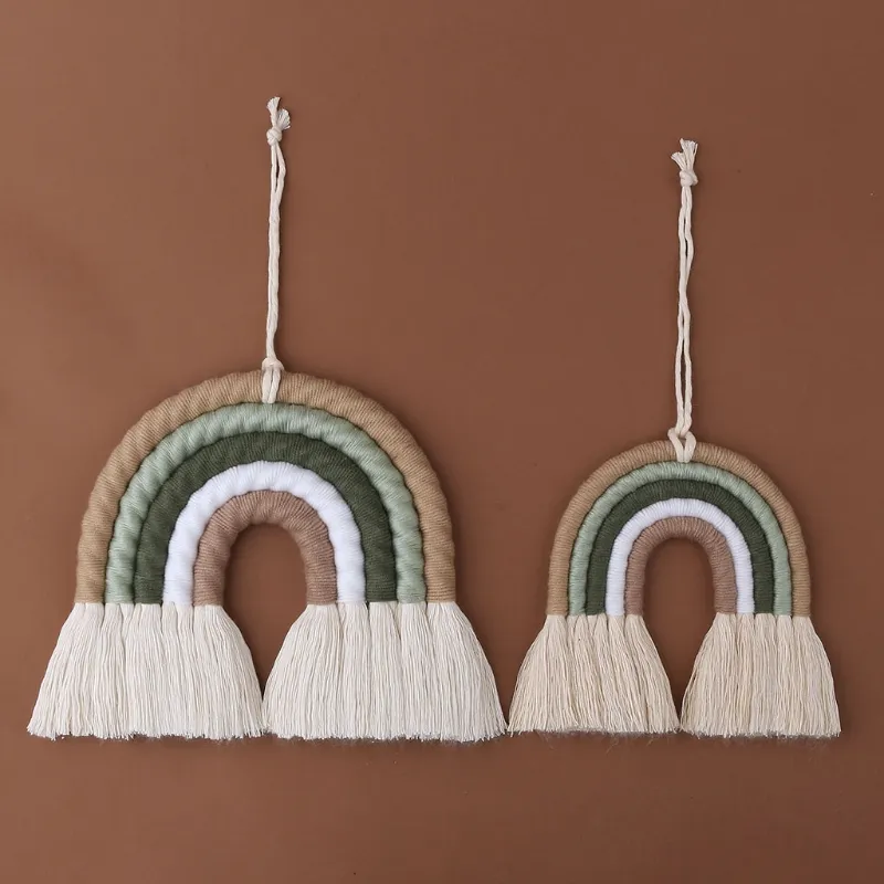 Arc en Ciel Macramé Enfant Fait Main