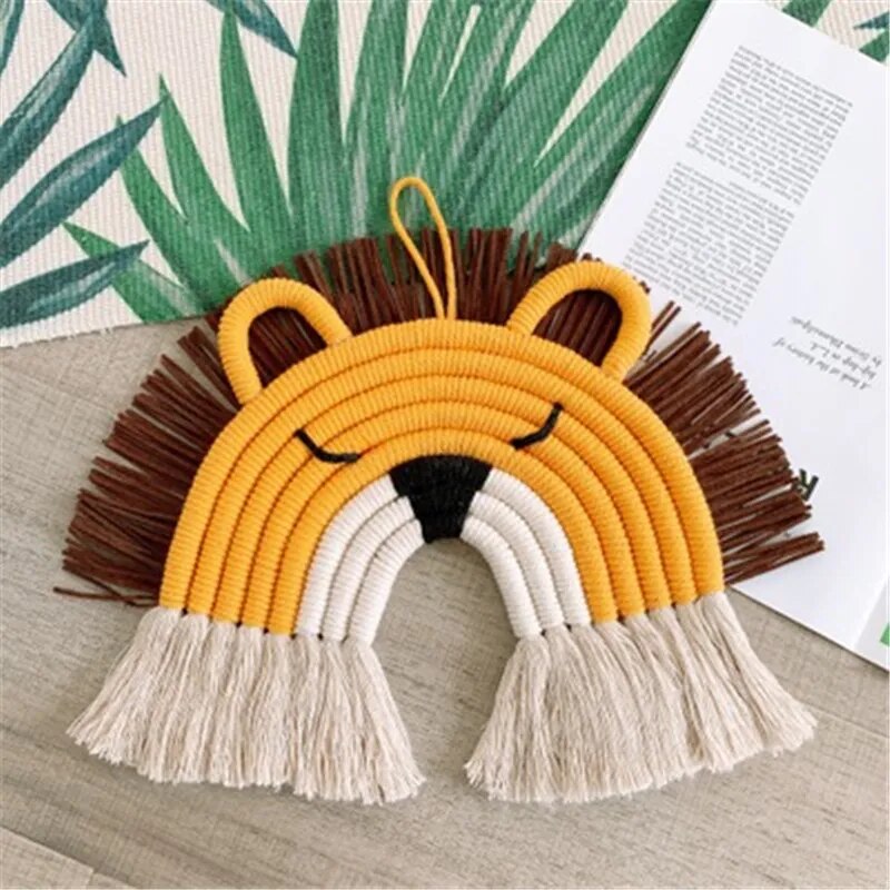 Arc en Ciel Macramé Lion Coton Naturel