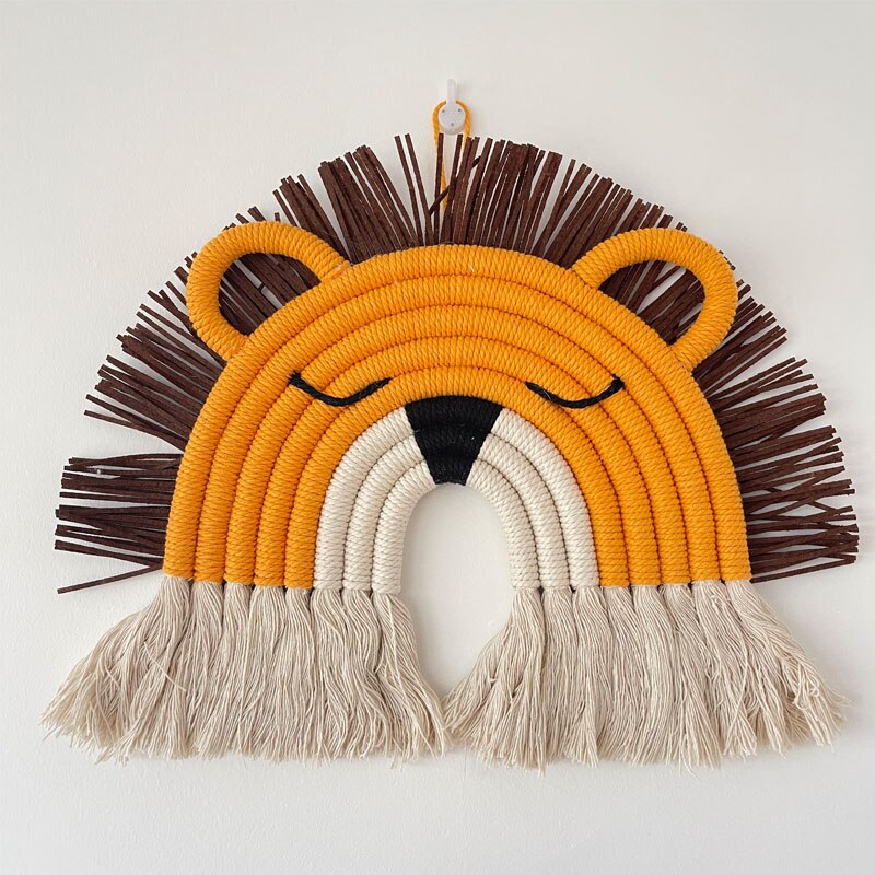 Arc en Ciel Macramé Lion Coton Naturel