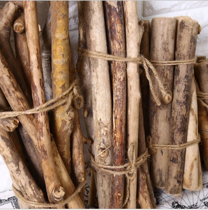 Bout de Bois pour Macramé Mural Naturel