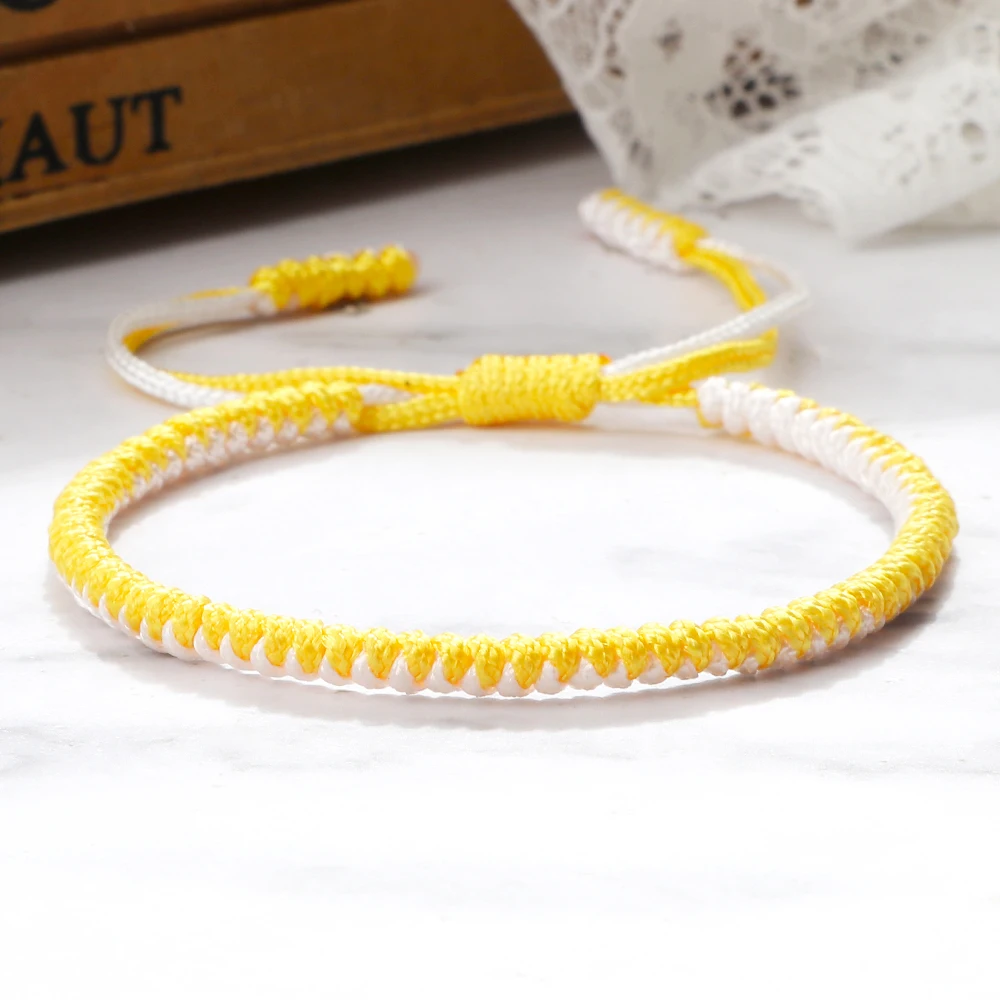 Bracelet Macramé Femme Coton