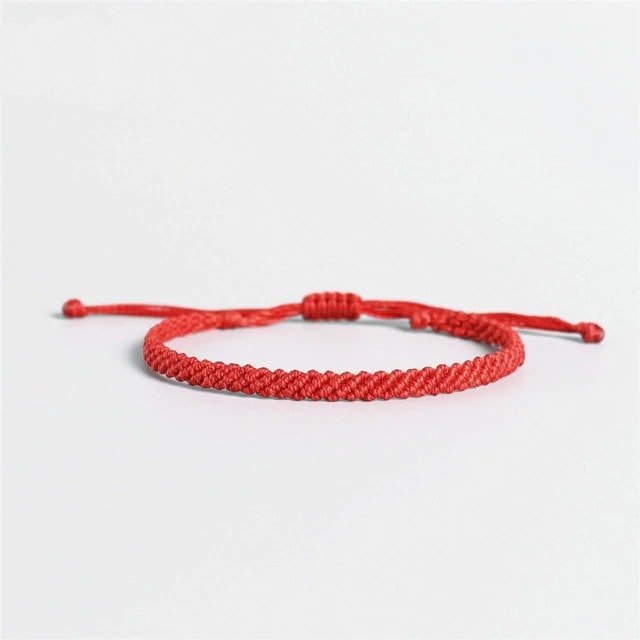 Bracelet Tressage Macramé Coton Cire