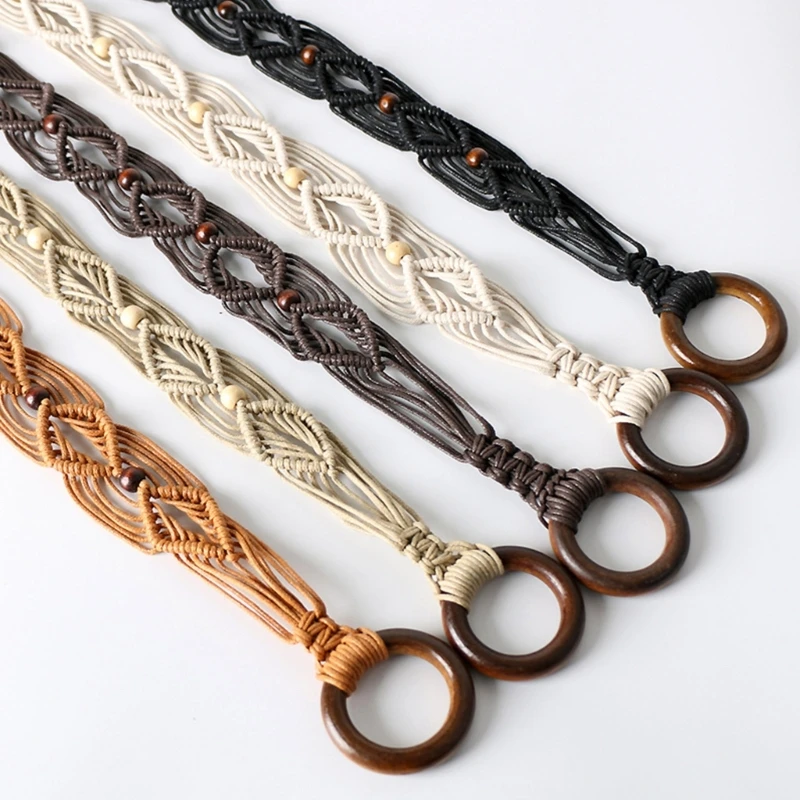 Ceinture Macramé Bohème Artisanale