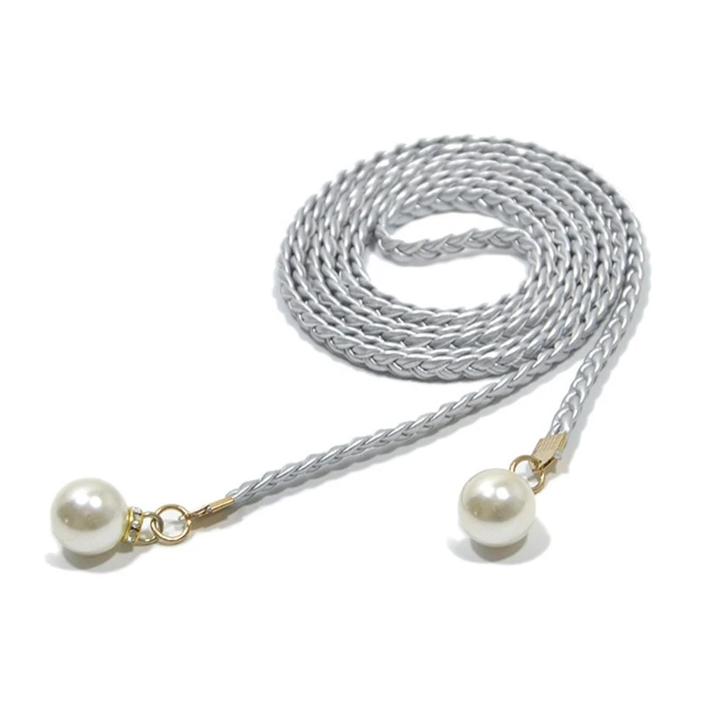 Ceinture Macramé Perles Coton