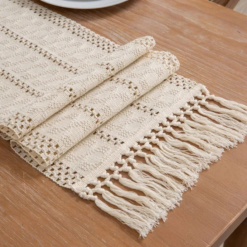 Chemin de Table Crochet en Coton