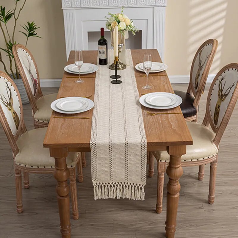 Chemin de Table Crochet en Coton