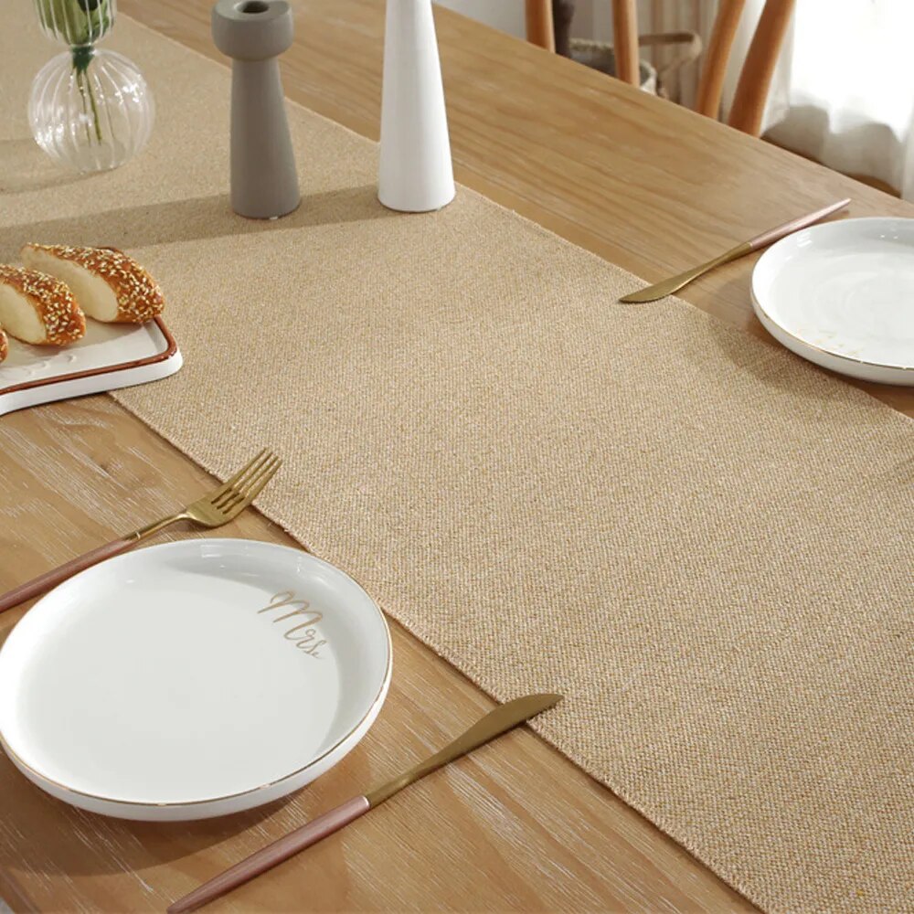 Chemin de Table Macramé Froufrous Coton