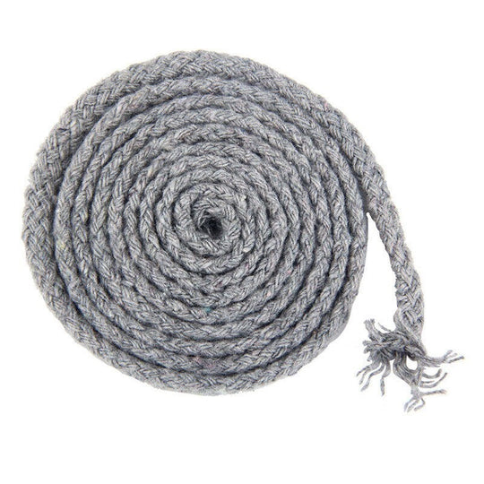 Corde Macramé Torsadée 5mm 100m Gris Coton