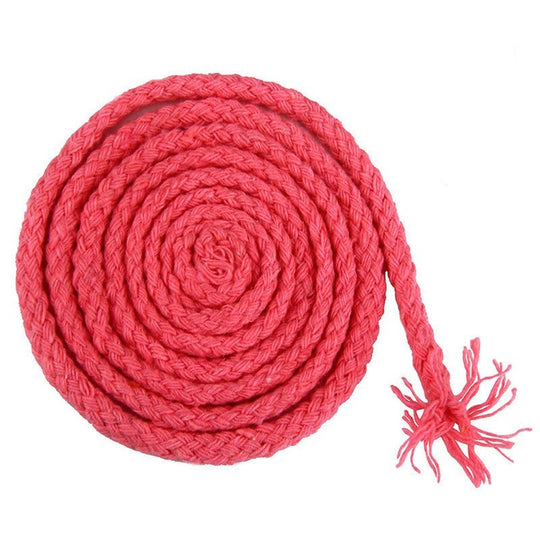 Corde Macramé Torsadée 5mm 100m Rose Bonbon Coton