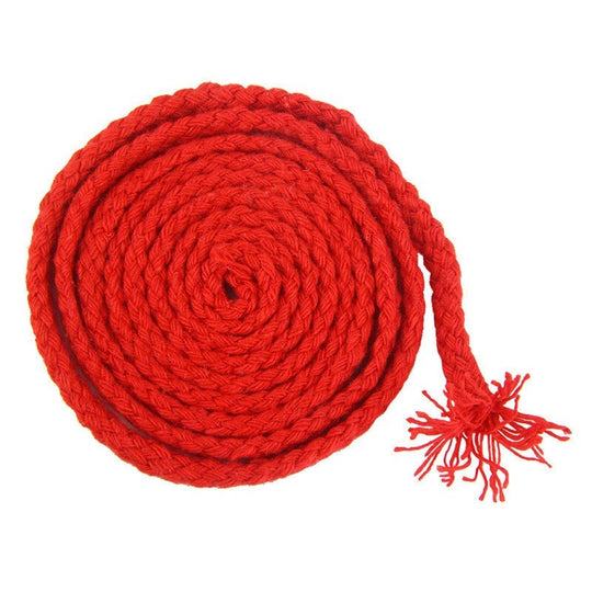 Corde Macramé Torsadée 5mm 100m Rouge Coton