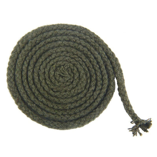 Corde Macramé Torsadée 5mm 100m Vert Kaki Coton