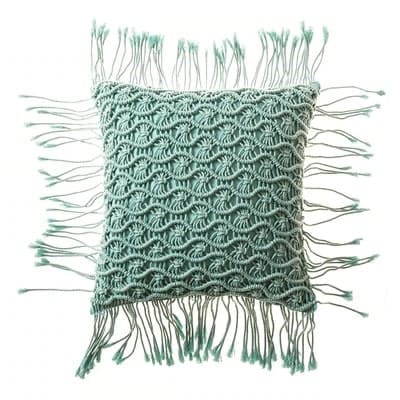 Coussin d'Intérieur Macramé Coton
