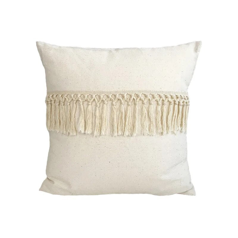 Coussin Style Macramé Dynamisme