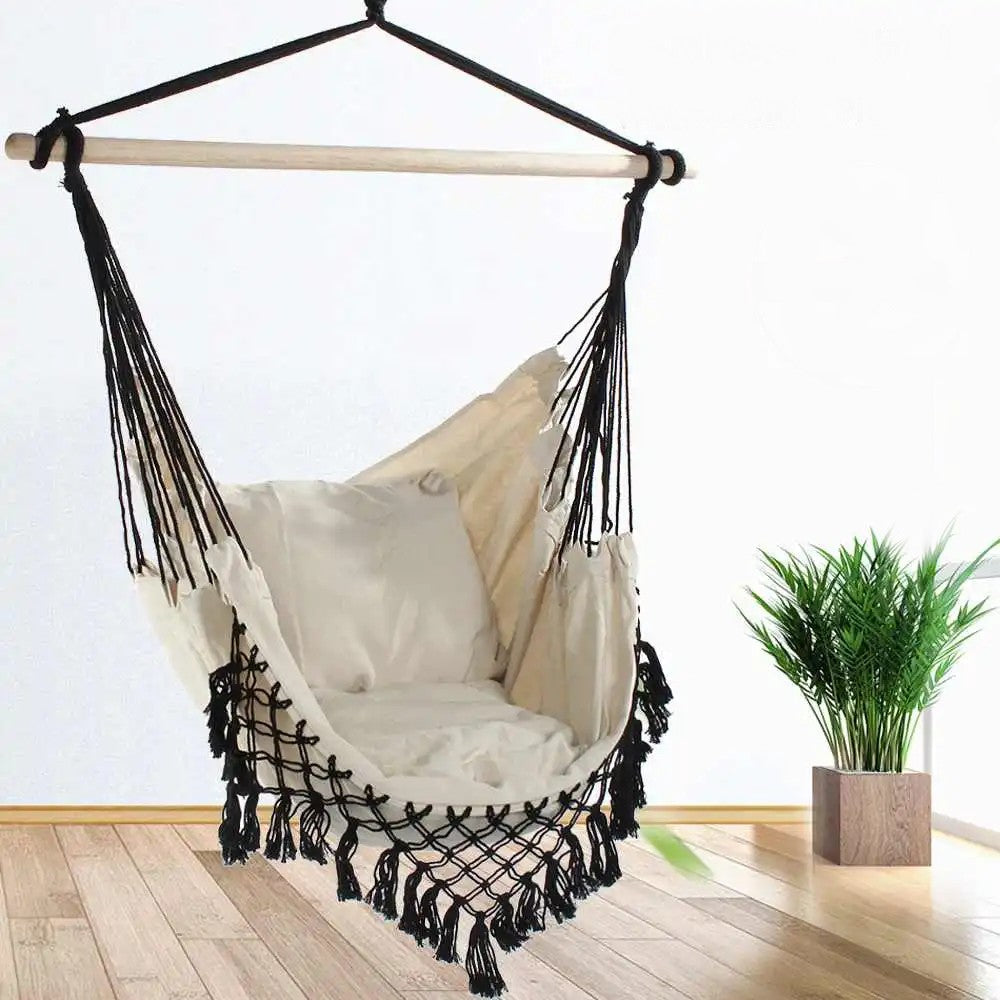 Fauteuil Hamac Macramé Suspendu
