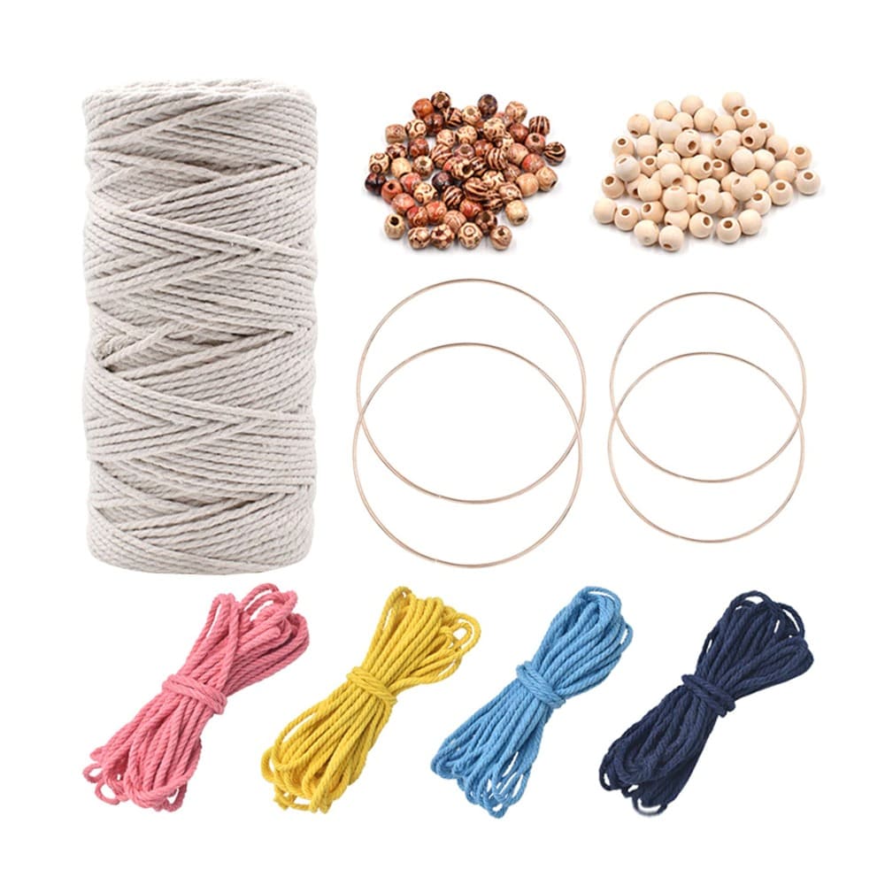 Kit Macramé Attrape Rêve DIY Matériel