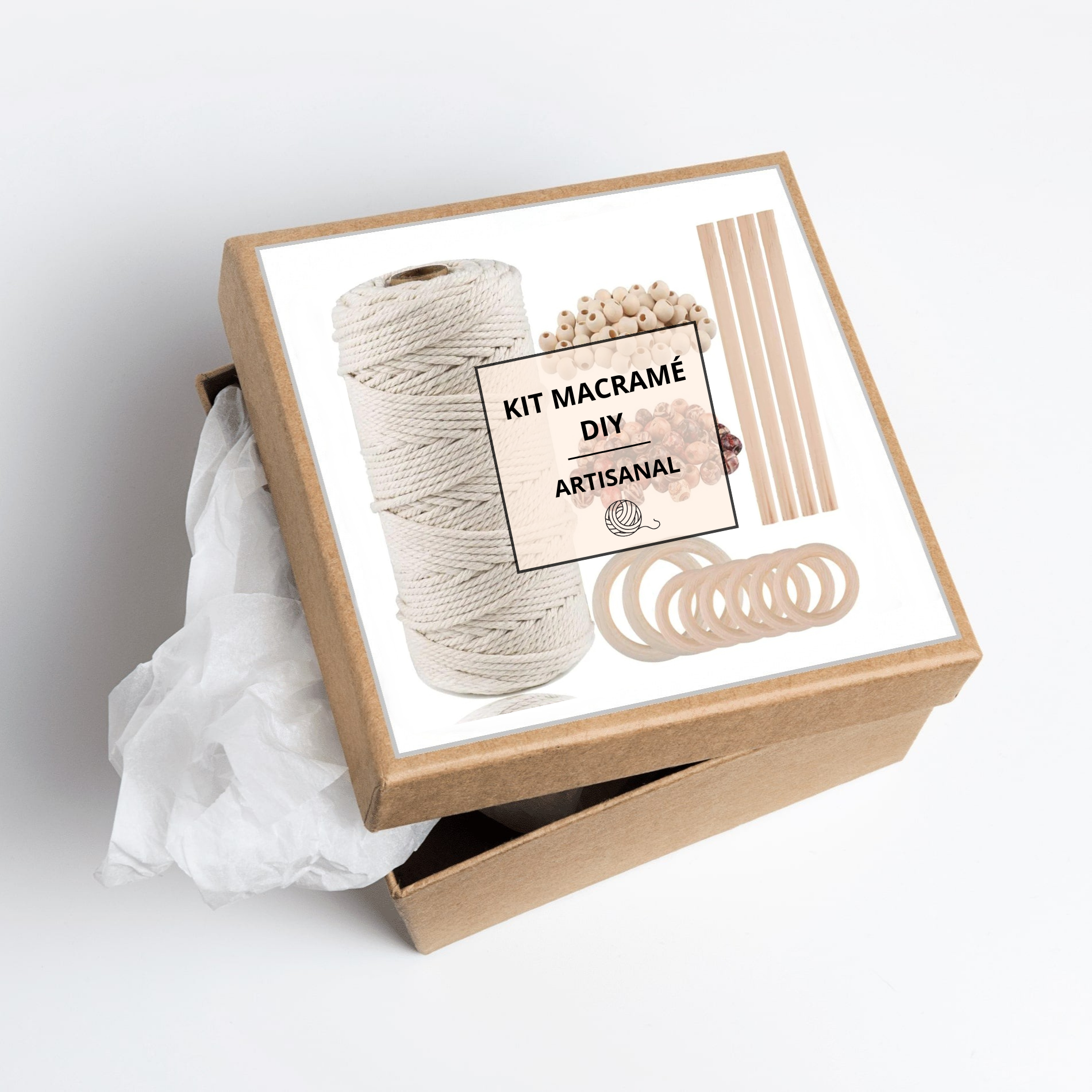 Kit Macramé Artisanal Créatif