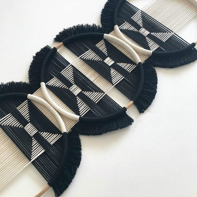 Macramé Mural Rond Fait Main