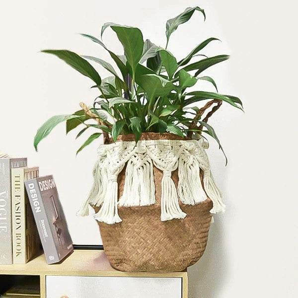 Panier Macramé Bohème Fait Main