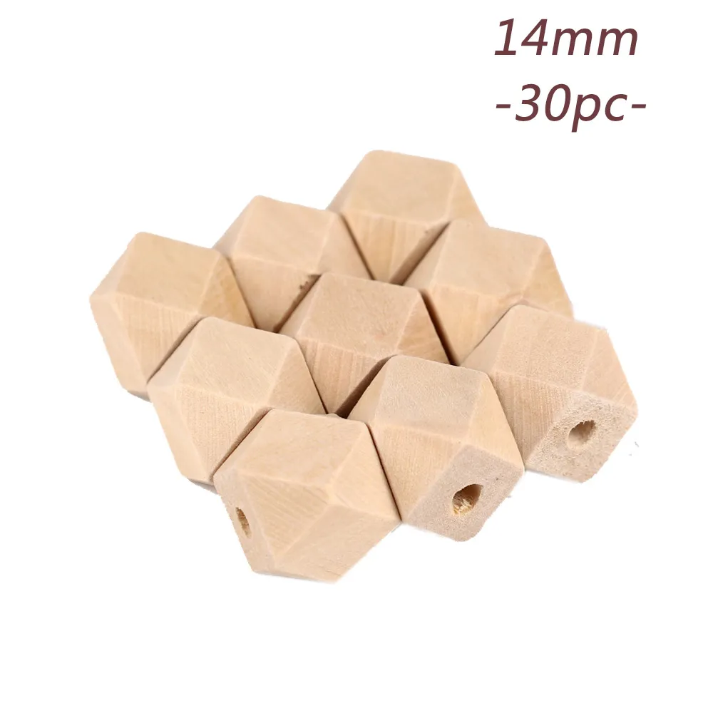 Perles Cylindriques Bois Macramé Décoratif