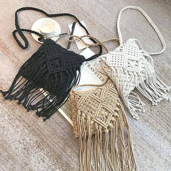 Petit Sac Macramé Bohème