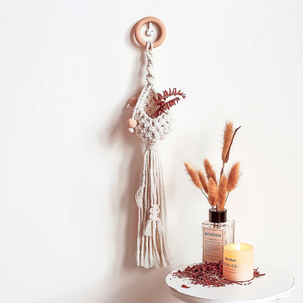 Petite Suspension Macramé Bohème