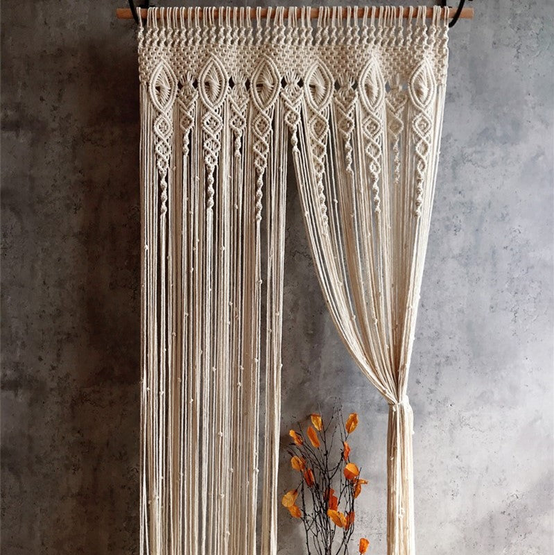 Rideau Macramé Boho Chic