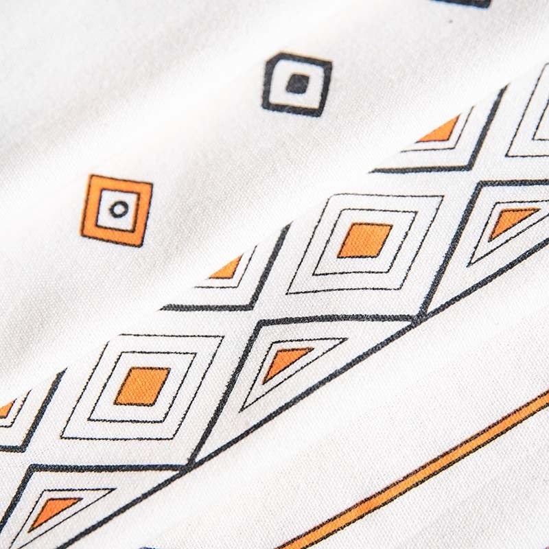 Rideau Macramé Coton Naturel