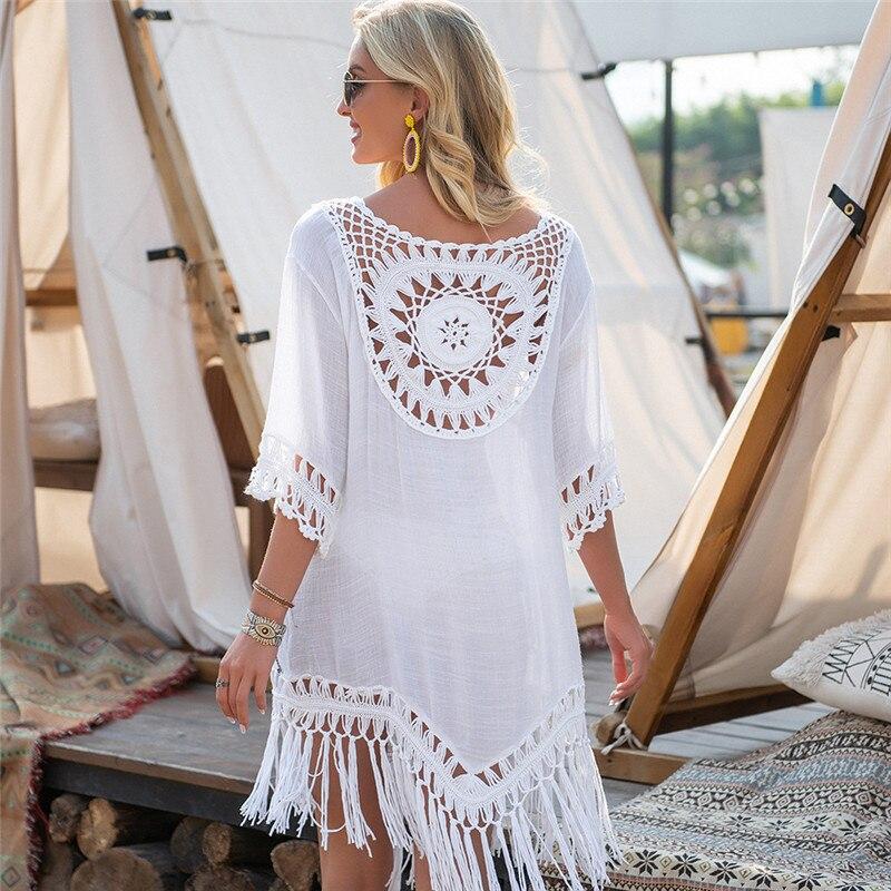 Robe Longue Macramé Été