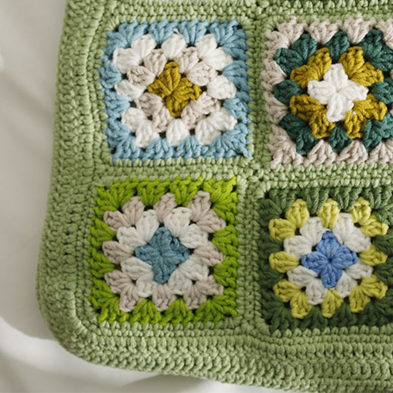 Sac Empiècement Macramé Fait Main