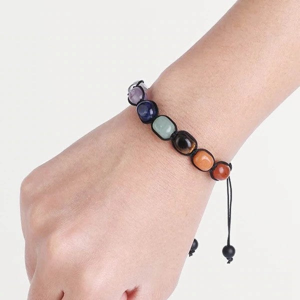 Shamballa Pierre Macramé Naturel