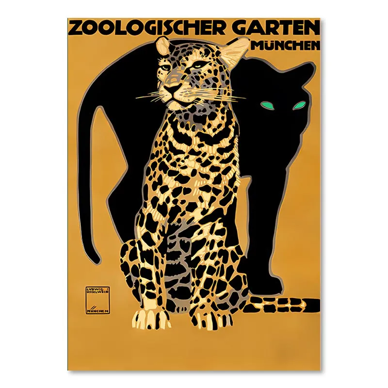 Tableau Bohème Coloré Animal