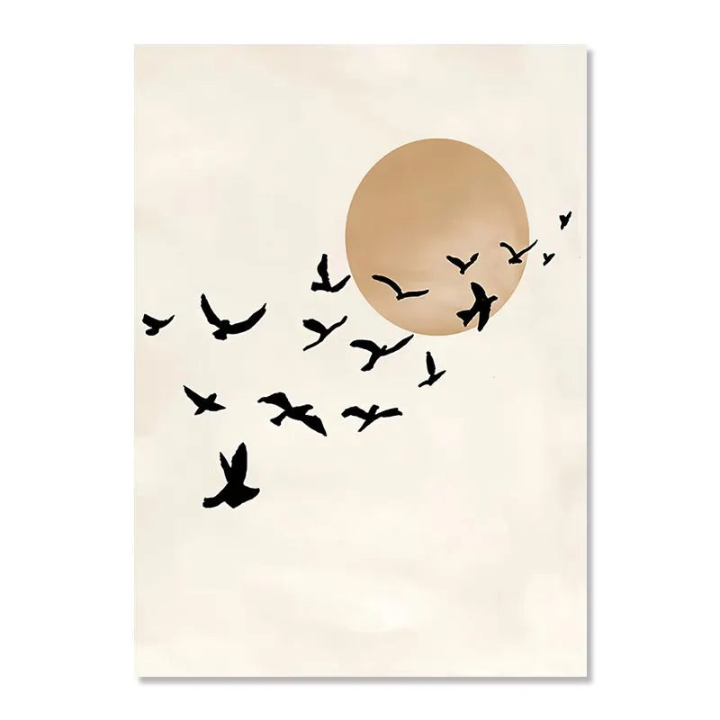 Tableau Boho Floral Brut