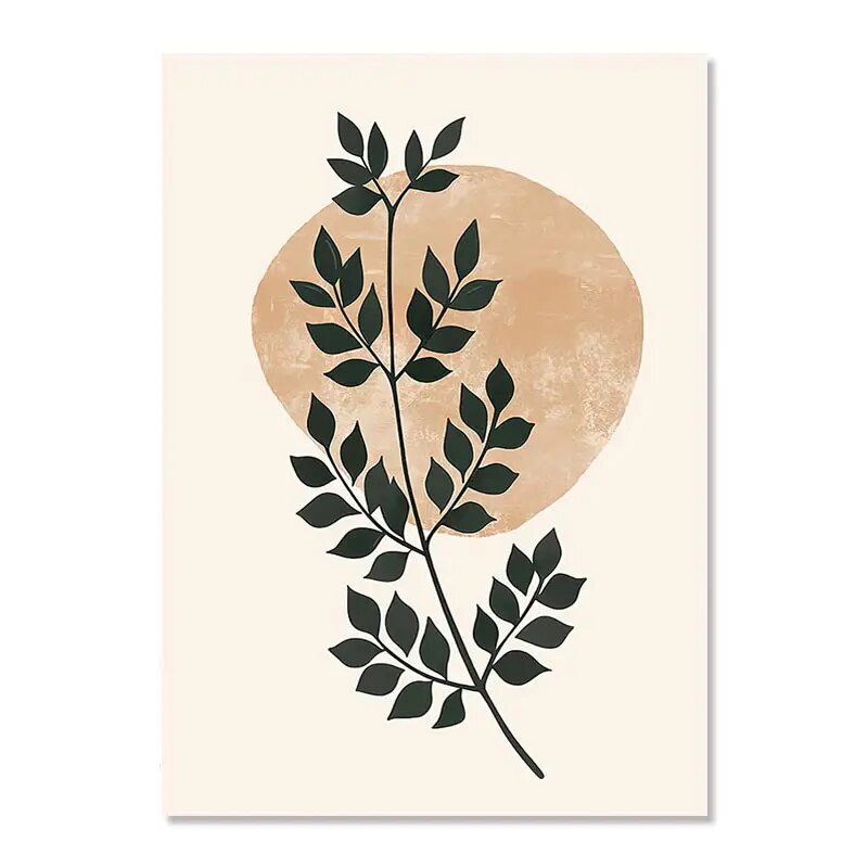 Tableau Boho Floral Brut