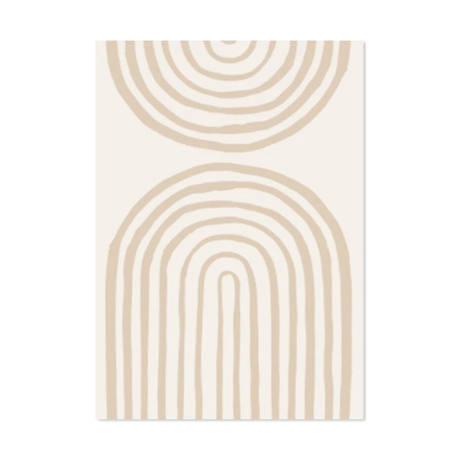 Tableau Décoration Bohème Terracotta